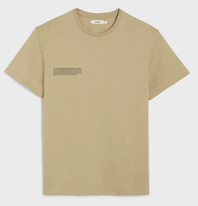 Pangaia Organic cotton t-shirt—sahara sand