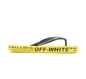 Off-white Yellow Flip-Flops