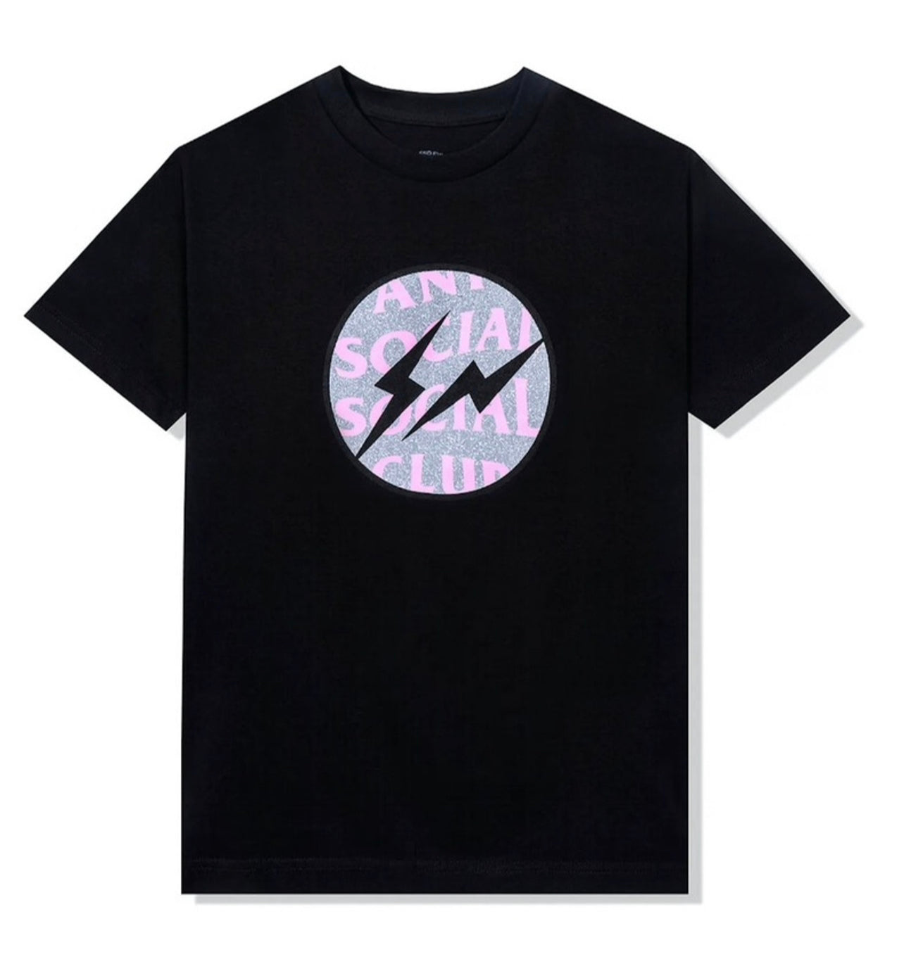 Anti social social club Fragment called interference black tee