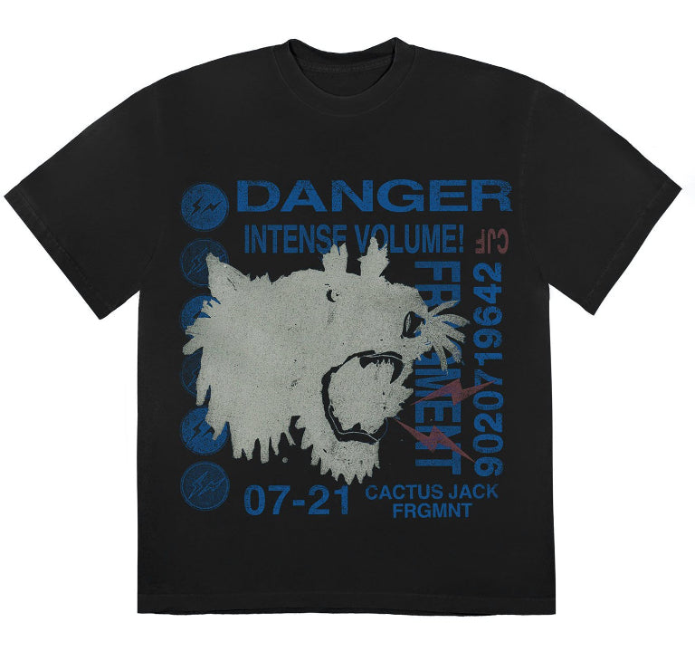 Travis Scott Cactus Jack For Fragment Danger Tee