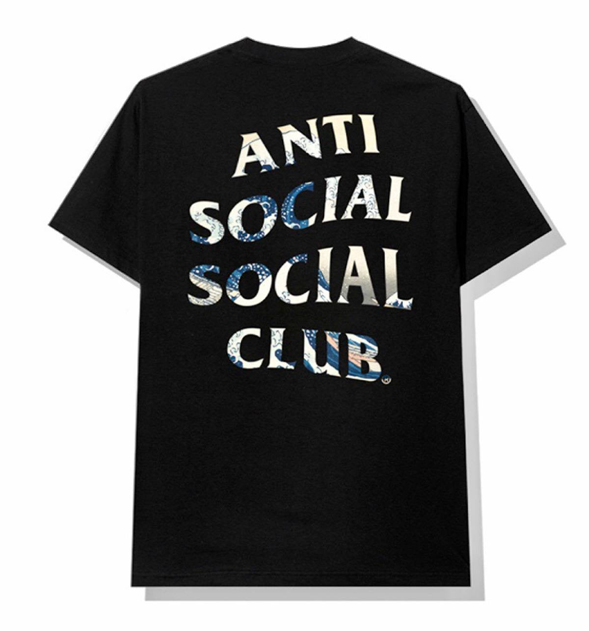 Anti social social club Tonkotsu Black Tee