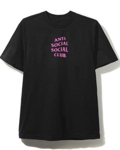 Anti Social Social Club Never Again Never You Black Tee