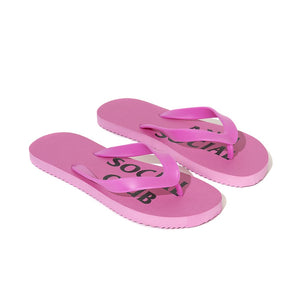 Anti Social Social Club Pink UFO Slippers