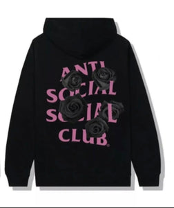 Anti Social Social Club CornCheese Black Hoodie